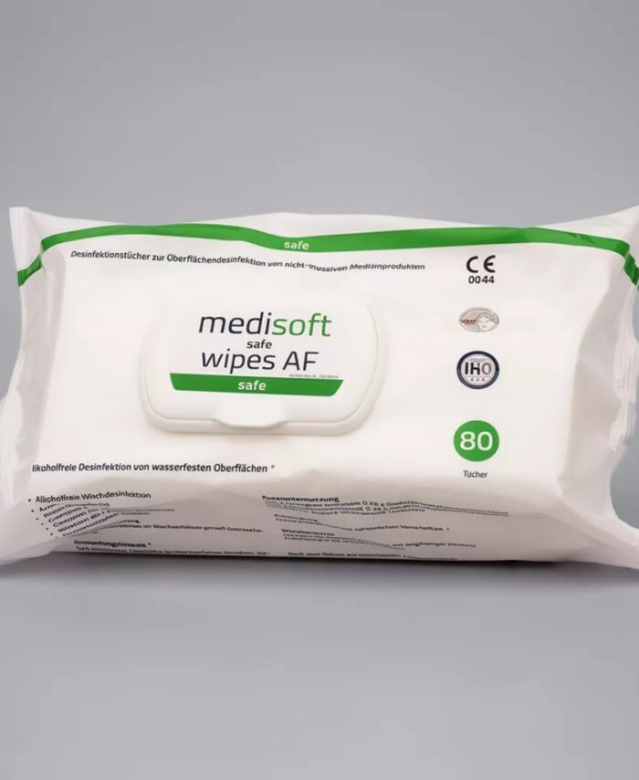 Medisoft safe Wipes AF 80 Tücher – alkoholfreie Flächendesinfektion