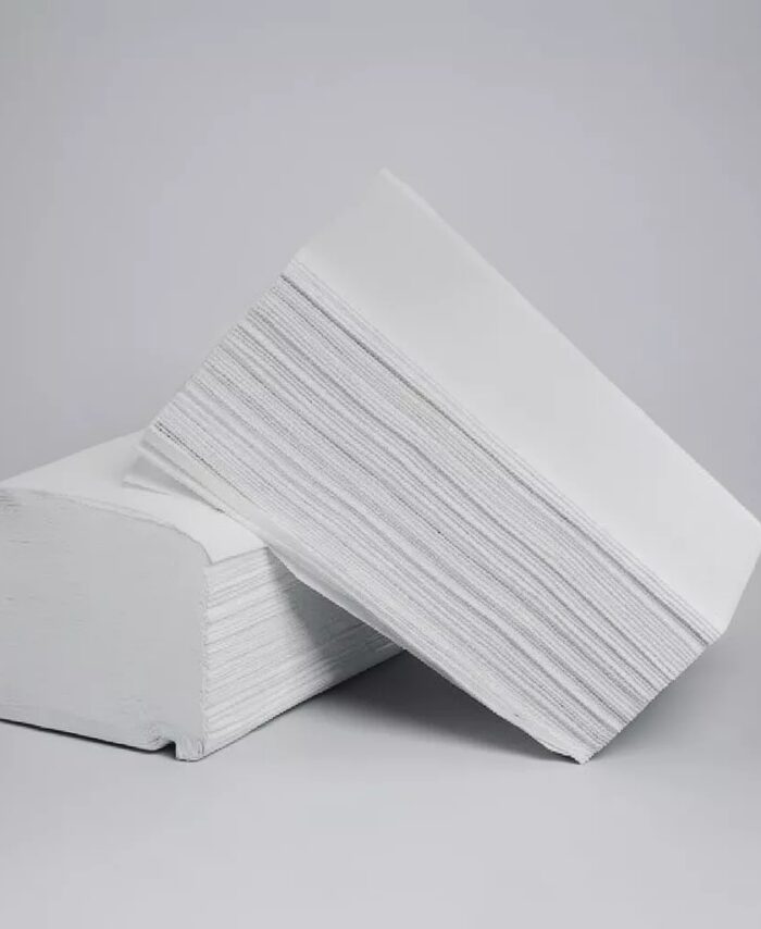 bestfour Falthandtuch 24 x 23 cm – praktische Papierhandtücher für Nagelstudios und Kosmetikstudios